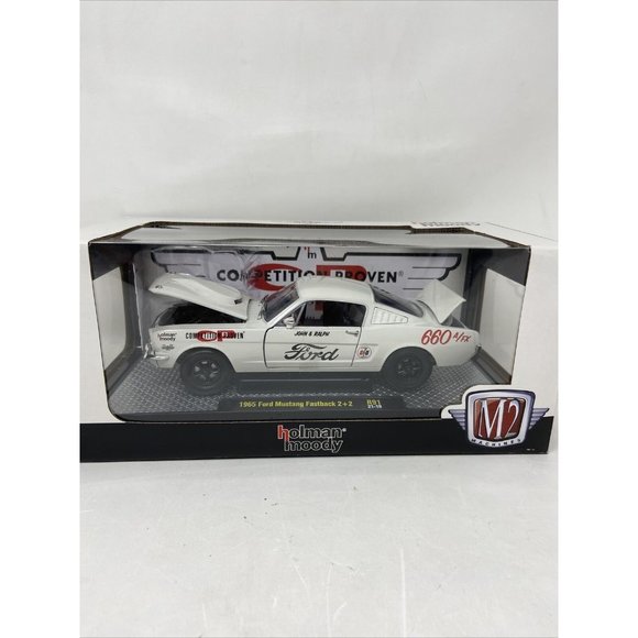 M2 Machines 1965 Ford Mustang Fastback 2+2 Holman Moody - Picture 1 of 6